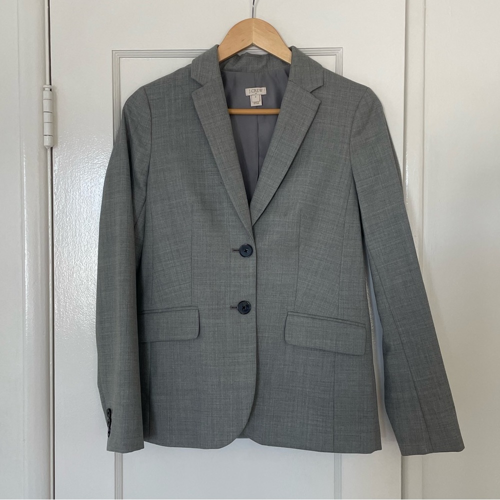 J Crew Grey Blazer